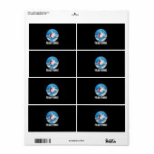 Polar Plunge Ice Jump Polar Beer Winter Swim Etiket (Full Sheet)