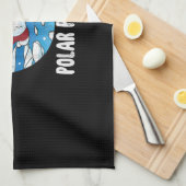 Polar Plunge Ice Jump Polar Beer Winter Swim Theedoek (Quarter Fold)