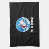 Polar Plunge Ice Jump Polar Beer Winter Swim Theedoek (Verticaal)