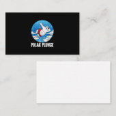 Polar Plunge Ice Jump Polar Beer Winter Swim Visitekaartje (Voorkant / Achterkant)