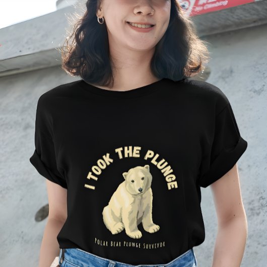 Polar Plunge Polar Beer Ik nam de sprong T-shirt