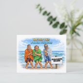 Polar Plunge Sullivans Island Briefkaart (Staand voorkant)