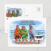 Polar Plunge Sullivans Island Briefkaart (Voorkant / Achterkant)