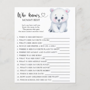 Polar Teddy Bear - Wie kent mama het beste