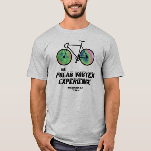 Polar Vortex ervaart fietspriet DC-shirt III T-shirt (Voorkant)