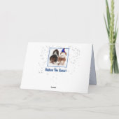 "Polar Vortex" Verjaardag Kaart W / Schattigee Bas (Achterkant)