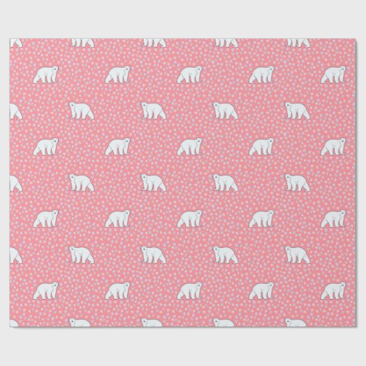 Polar Whimsical Cadeaupapier (Vlak)