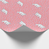 Polar Whimsical Cadeaupapier (Hoek)