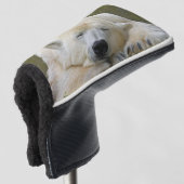 PolarBear 001 Golfheadcover (3/4 voorkant)
