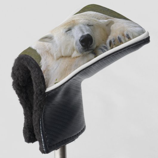 PolarBear 001 Golfheadcover (3/4 voorkant)