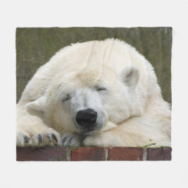 PolarBear_2015_0401 Fleece Deken