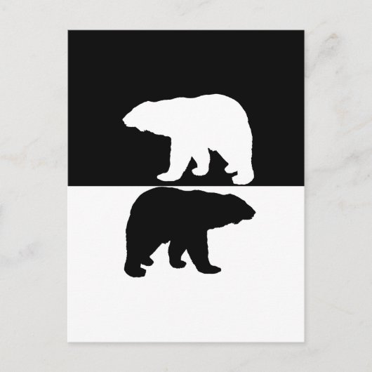 Polarbear Briefkaart (Voorkant)