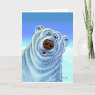 polarbear_card feestdagen kaart