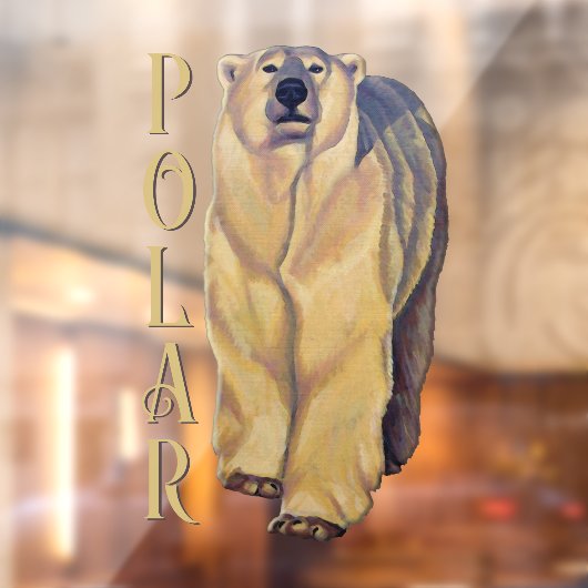 Polarbeer Decal Persoonlijke Beer Kunst (Vel 2)
