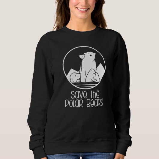 Polarbeer Steun T-shirt (Voorkant)