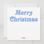 Polarberen Wenskaart Feestdagenkaart (Achterkant)