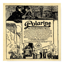 Polarine Motor Oil Print