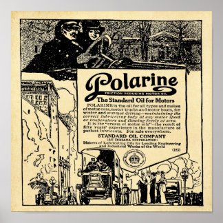 Polarine Motor Oil Print