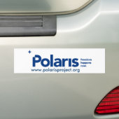 Polaris Bumpersticker (Op auto)