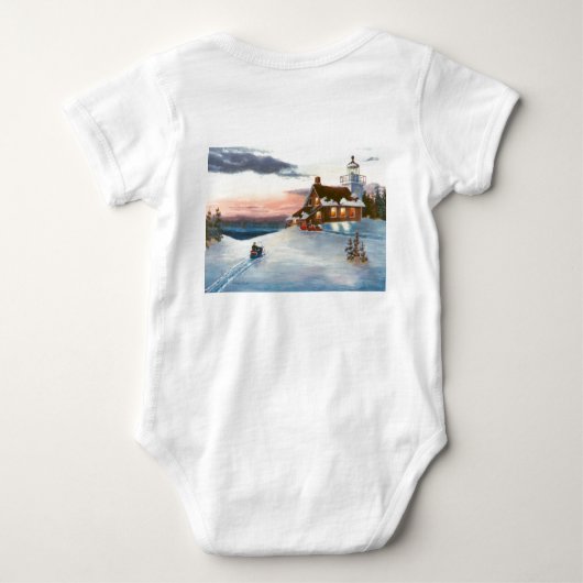 Polaris Sunset Baby Romper (Achterkant)