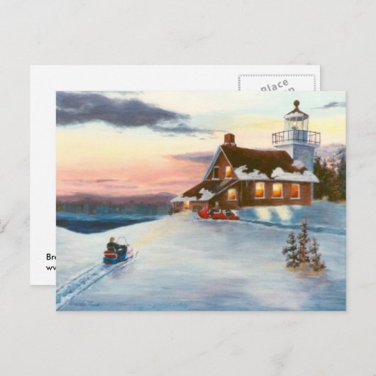 Polaris Sunset Briefkaart (Voorkant / Achterkant)