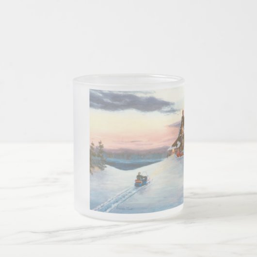 Polaris Sunset Frosted Mok (Center)