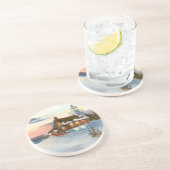 Polaris Sunset Lighthouse Onderzetters (Zijkant)