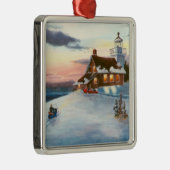 Polaris Sunset Lighthouse Ornament (Rechts)