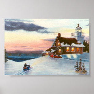 Polaris Sunset Poster