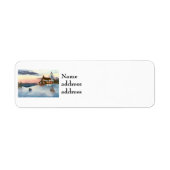 Polaris Sunset Return Address Labels (Voorkant)
