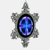 Polaris Tin Sneeuwvlok Ornament (Links)