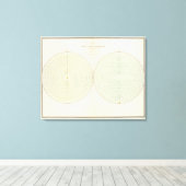 Polarisatieatmosfeer Canvas Afdruk (Insitu (Houten vloer))