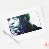 polariteit : kerica rechthoekige sticker (Envelop)