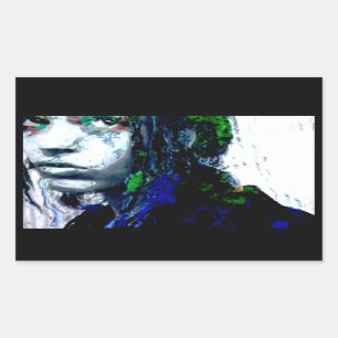 polariteit : kerica rechthoekige sticker