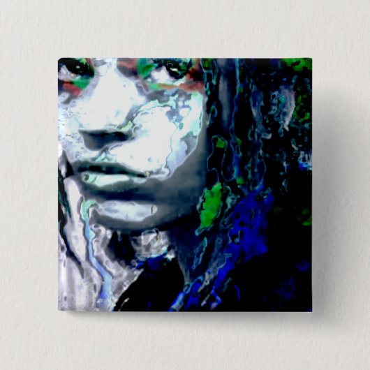 polariteit : kerica vierkante button 5,1 cm (Voorkant)