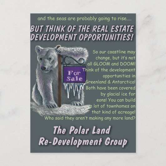 Polarland Redevelopment Briefkaart (Voorkant)