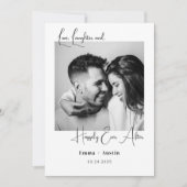 Polaroid foto citaat Sla de datum op Kaart (Voorkant)