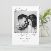 Polaroid foto citaat Sla de datum op Kaart (Staand voorkant)