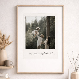 Polaroid Foto Poster | Op Maat Gemaakte Vintage Re