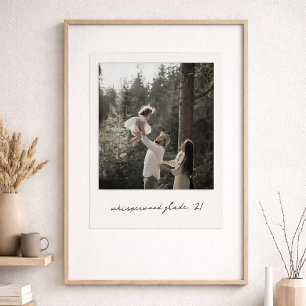 Polaroid Foto Poster   Op Maat Gemaakte Vintage Re