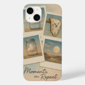 Polaroid Lijst esthetische iPhone Case Design (Achterkant)