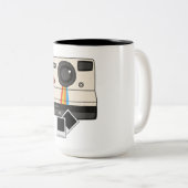 polaroid tweekleurige koffiemok (Voorkant rechts)