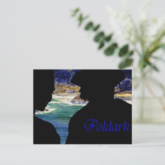 Poldark Briefkaart (Staand voorkant)