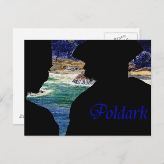 Poldark Briefkaart (Voorkant / Achterkant)