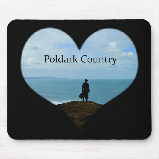 Poldark Country Photo Cornwall England Muismat (Voorkant)