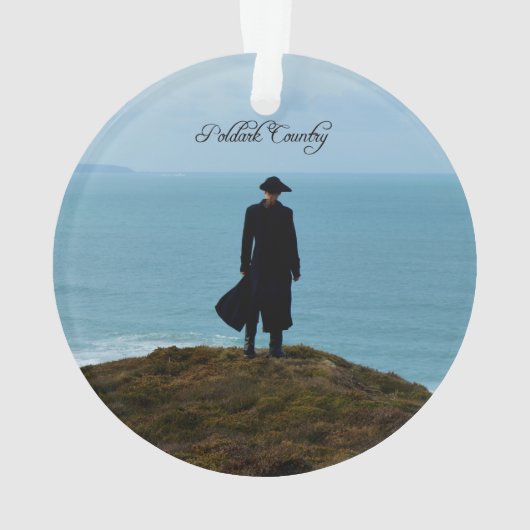Poldark Country Photo Cornwall England Ornament (achterkant)