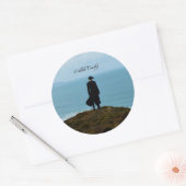 Poldark Country Photo Cornwall England Ronde Sticker (Envelop)