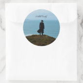 Poldark Country Photo Cornwall England Ronde Sticker (Tas)