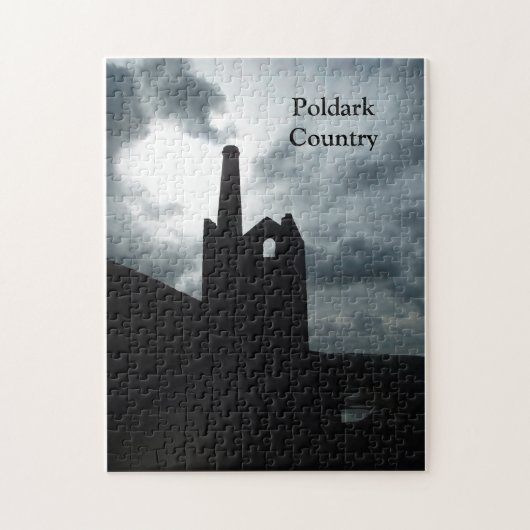 Poldark Country Wheal Coates Mine Cornwall England Legpuzzel (Verticaal)