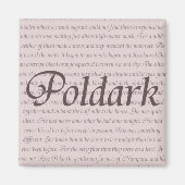 Poldark Quote Magneet (Voorkant)